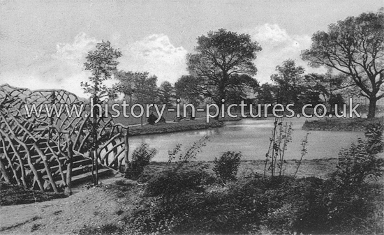 By the Bridge, South Park, Ilford, Essex. c.1905